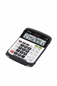 Casio WD-320MT Water-Protected & Dust-Proof Calculator with Washable Design