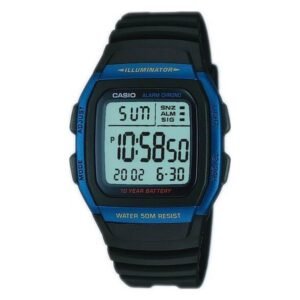 Casio Youth Series Digital Black Dial Men's Watch - W-96H-2AVDF(D055)