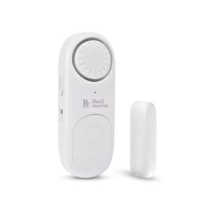 BlackT Electrotech (BT51D) 120dB Wireless Door Bell & Window Alarm Sensor – 4in1 Smart Calling Bell for Home, Office Cabin & Property Security – No Wire, Easy Installation