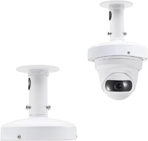 V-Fiabilidad I-Shaped Security Camera Wall Ceiling Mount Bracket, Dome Camera Mount Universal Camera Wall Mounting Bracket for CCTV Security Camera/IP Camera(130MM I-Type)