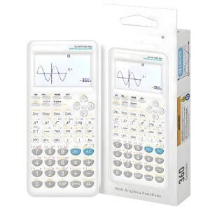 Advanced Graphing Calculator with 360 Functions, Programmable Scientific Calculator with Large Multi Mode Display, Graphical Calculators Support Algebra, Trigonometry, Statistics & Graph Functions